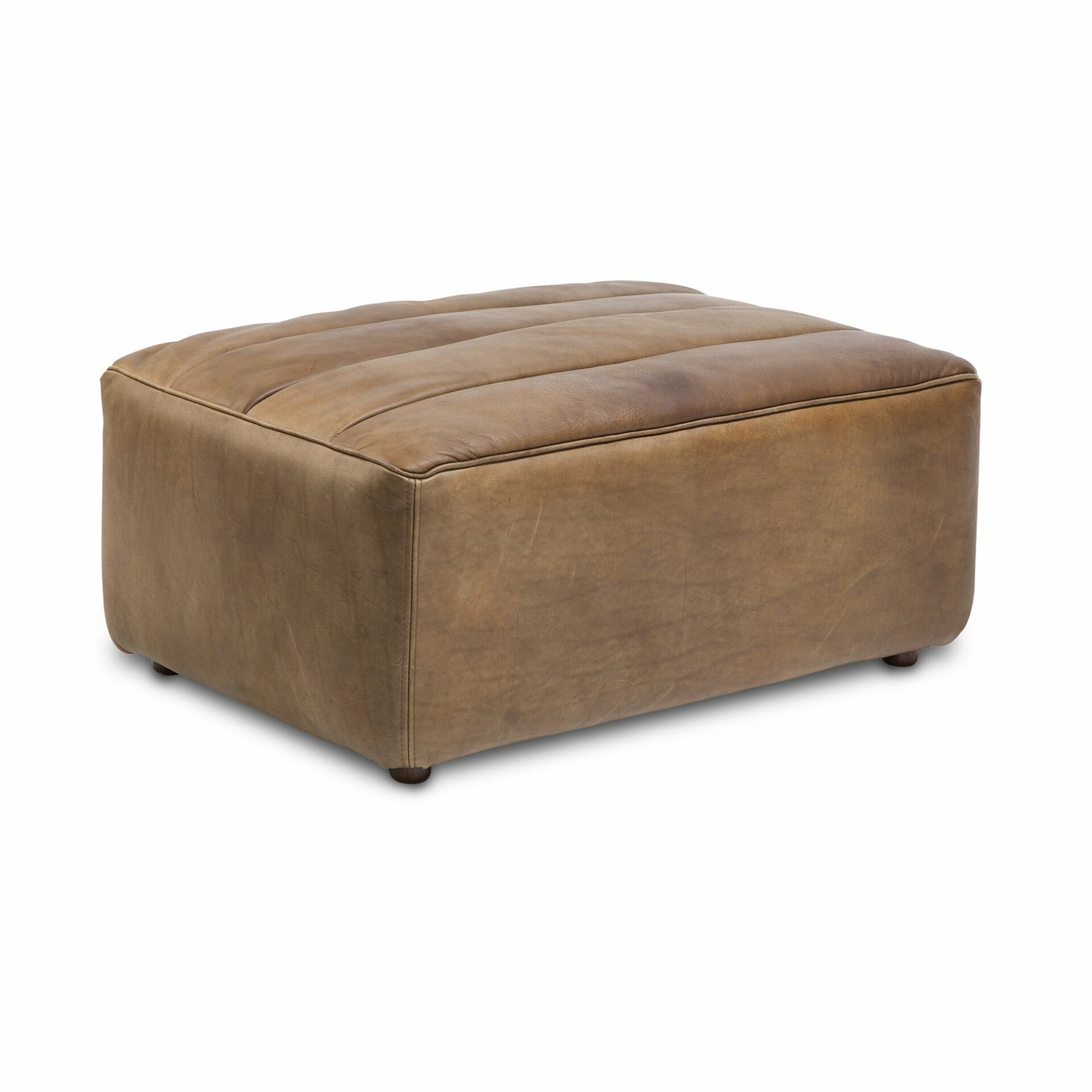 Timothy Oulton Lord Digsby Square Footstool - Timothy Oulton