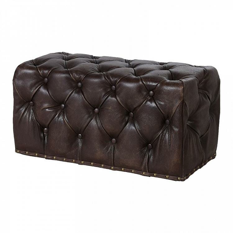 LORD DIGSBY RND SM FOOTSTOOL-R.V.RUBY - Indeca Living