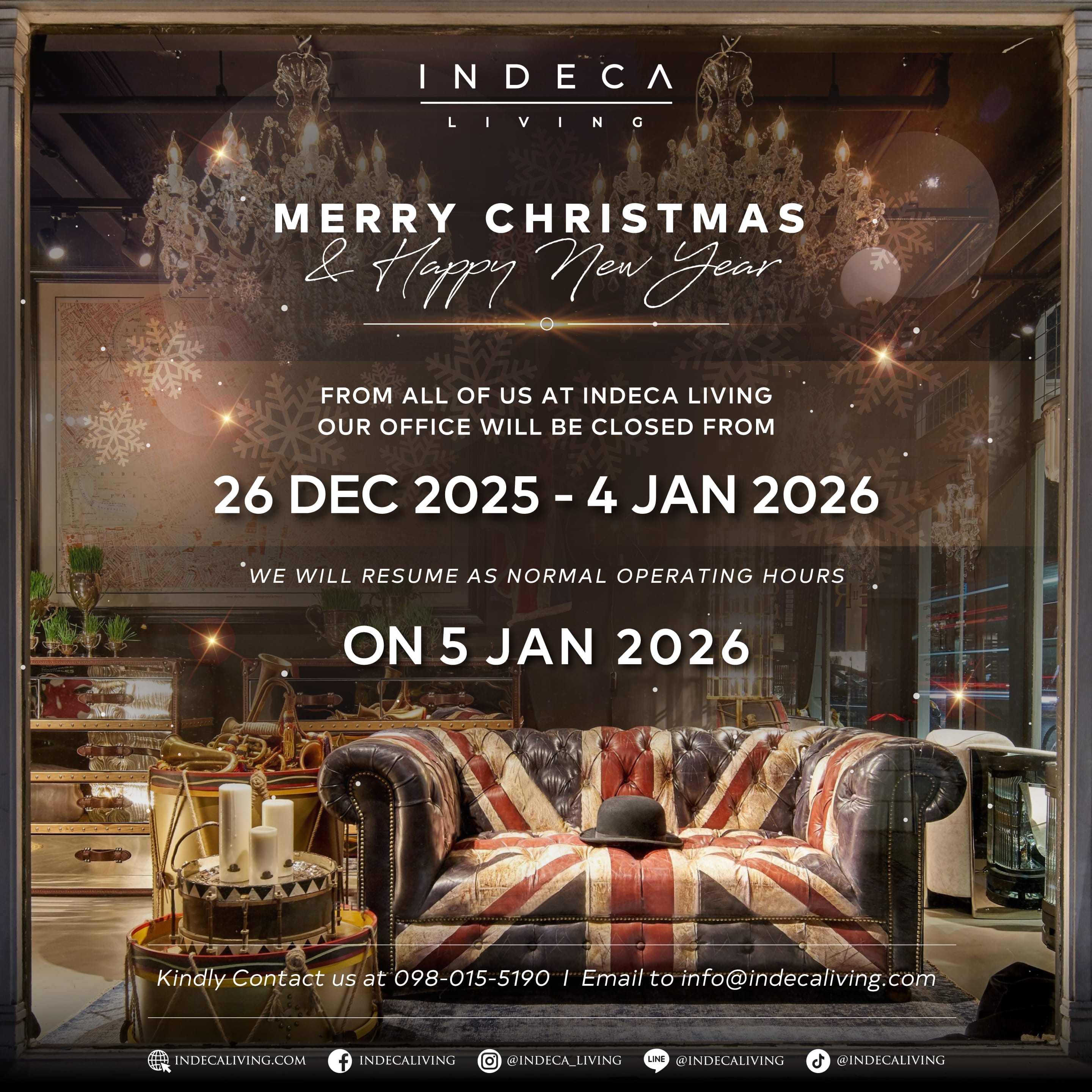 Merry Christmas and Happy New Year 2026